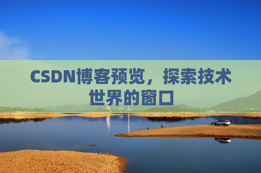 CSDN博客预览,探索技术世界的窗口